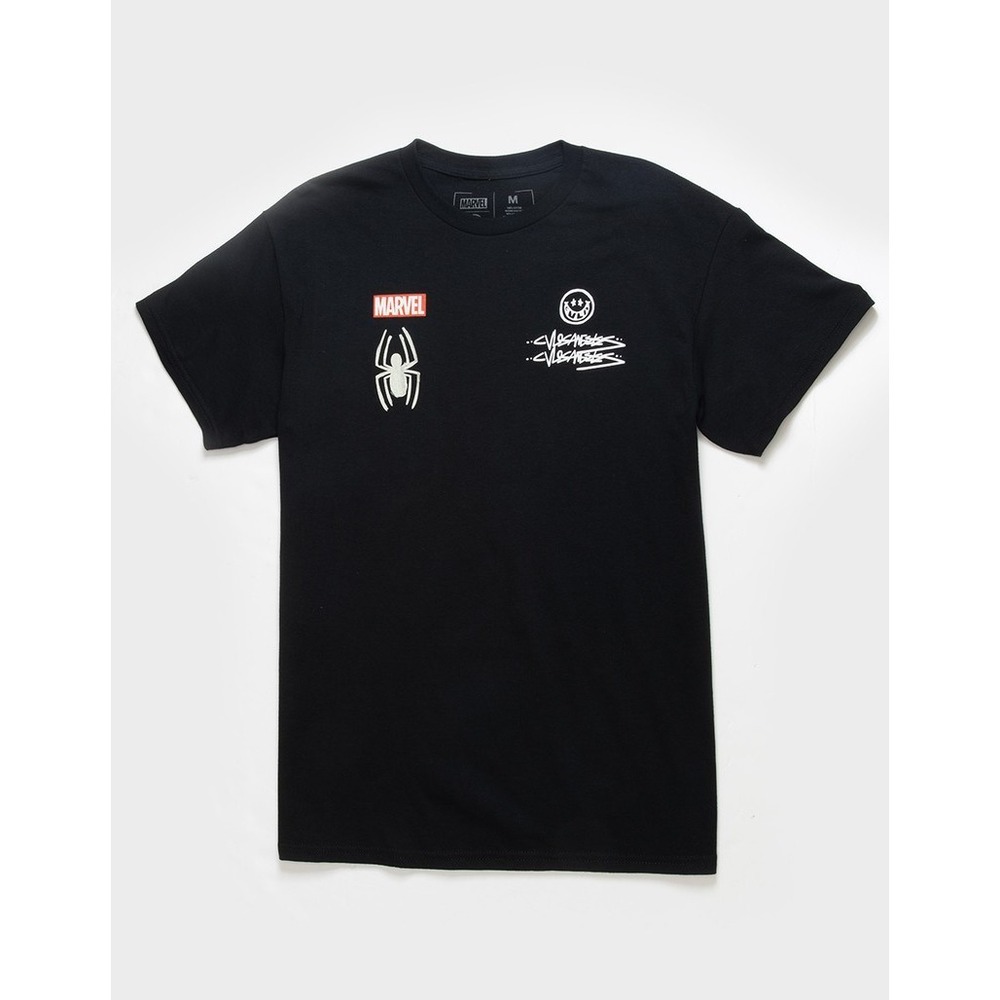 CVLA x Marvel Spider-Man Mens Class Dismissed T-shirt Black 5XL Rare Size - Picture 2 of 4